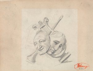 Richard Cumberland – Frontispice door George Romney