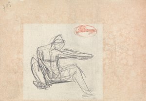 Zittend figuur