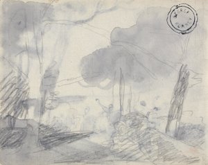 Schets van bomen