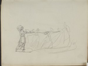 Schetsboek door George Romney