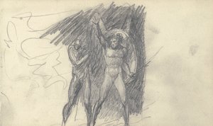 Schetsboektekening
