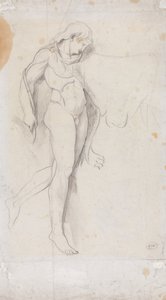 Staand Mannelijk Naakt door George Romney