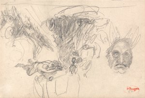 De verzoeking van Christus door George Romney