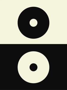 Boheemse Yin en Yang door George Rosaly