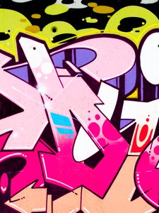 Neon Dreams, 2024 (acryl op doek) door George Rosaly