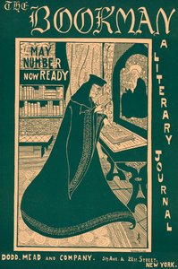 Poster voor een editie van The Bookman door George Scotson Clark