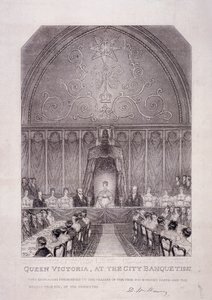 Gog en Magog, Guildhall, Londen door George Shepherd