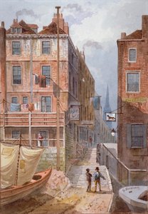 Hungerford Trappen, Westminster, Londen, ca. 1815