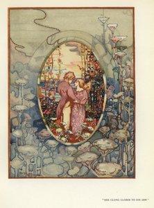 Illustratie voor The Happy Hypocrite door Max Beerbohm