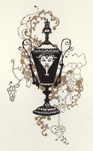 Illustratie voor The Happy Hypocrite door Max Beerbohm door George Sheringham