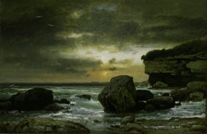 Een marinier door George Snr. Inness