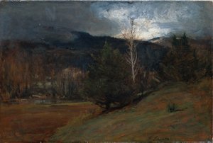 November in de Adirondacks, ca. 1885