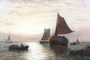 Avond scheepvaart