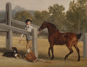 Detail van William Henry Cavendish-Bentinck, 3e Hertog van Portland en zijn jongere broer Lord Edward, 1767-68 (detail)