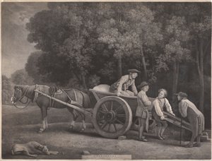 Arbeiders door George Stubbs