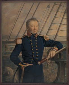 Portret van kapitein William Hewett, c.1840 door George T. Gregory