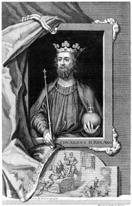 Edward II van Engeland, 18e eeuw door George Vertue