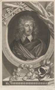 Sir John Suckling door George Vertue