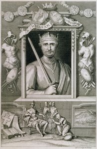 Willem I de Veroveraar, koning van Engeland vanaf 1066 door George Vertue