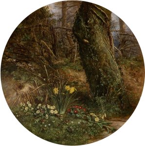 De opstanding van het jaar, 1857 door George Wallis