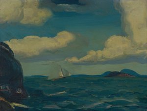 Een Frisse Bries door George Wesley Bellows