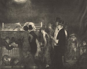 Voorbereidingen, 1916 door George Wesley Bellows