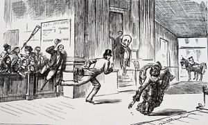 Een oude truc in een nieuwe context! door George du Maurier