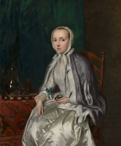 Portret van Elisabeth Troost, ca. 1758
