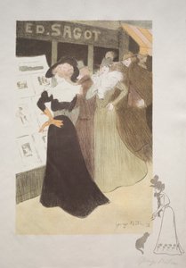 Galerij van Sagot, 1898 door Georges Alfred Bottini