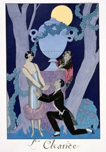Hebzucht door Georges Barbier