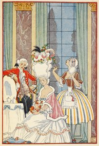La France au 18me siècle. Franse aristocratie van de achttiende eeuw