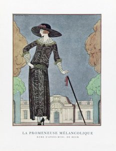 La Promeneuse Mélancolique, uitgegeven 1922