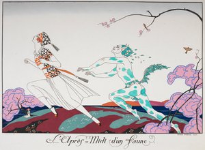 De namiddag van een faun door Georges Barbier