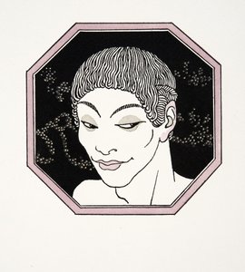 Le Tombeau des Naiades, illustratie uit Les Chansons de Bilitis, door Pierre Louys door Georges Barbier