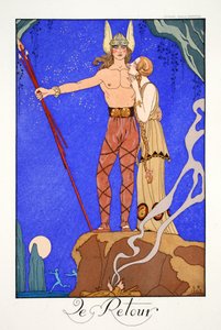 De Terugkeer door Georges Barbier