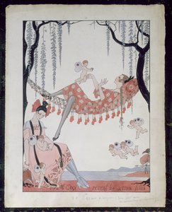 Waar Dromen Jonge Vrouwen Van? 1918 door Georges Barbier