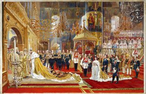 Kroning van Keizer Alexander III en Keizerin Maria Fjodorovna, 1883-1888