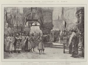 De Victor Hugo-eeuwfeest in Parijs