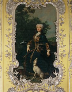 Portret van aartshertogin Maria Amalia Josepha van Oostenrijk, echtgenote van de Beierse keurvorst Carl Albrecht ...