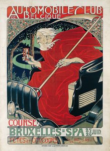 Automobielclub België. Race Brussel - Spa, 1898
