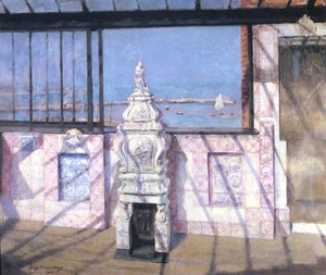 De Uitkijk in Guernsey, 1905 door Georges Hugo