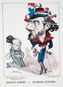 Een kleine advocaat en een grote generaal, uit Geschiedenis van de Derde Republiek, Vol. I, de Politieke Geschiedenis
