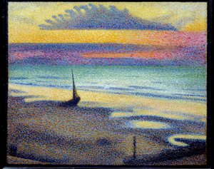 Strand in Heist door Georges Lemmen
