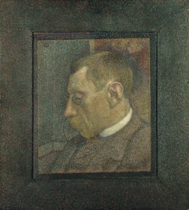 Portret van Émile Verhaeren door Georges Lemmen