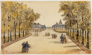 Umgebung der Invaliden door Georges Michel