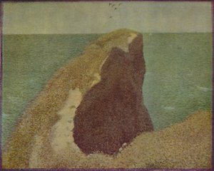 Le Bec Du Hoc, Grandcamp, 1885, 1937 door Georges Pierre Seurat