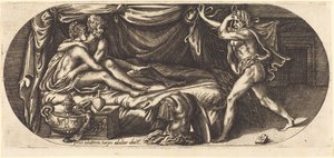 Mars en Venus Verrast door Vulcanus door Georges Reverdy