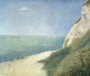 Strand bij Bas Butin, Honfleur, 1886