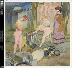 Le Cirque Corvi door Georges de Feure