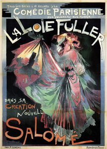 Loïe Fuller als Salomé, 1895 door Georges de Feure